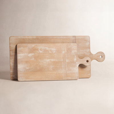 Jana 2 Piece Wood Cutting Board Set