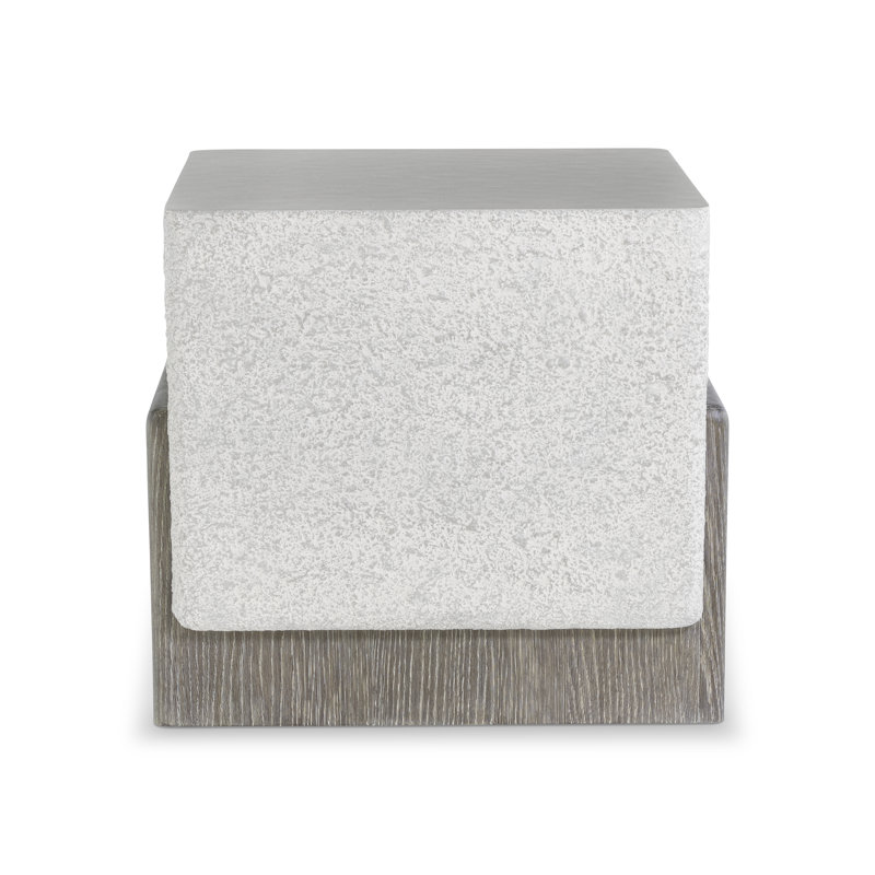 Bernhardt Monolith Accent Table, Rectangle, 22" H x 24" W x 22" D