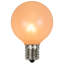 Ampoules de Noël Pearl White G50 Globe