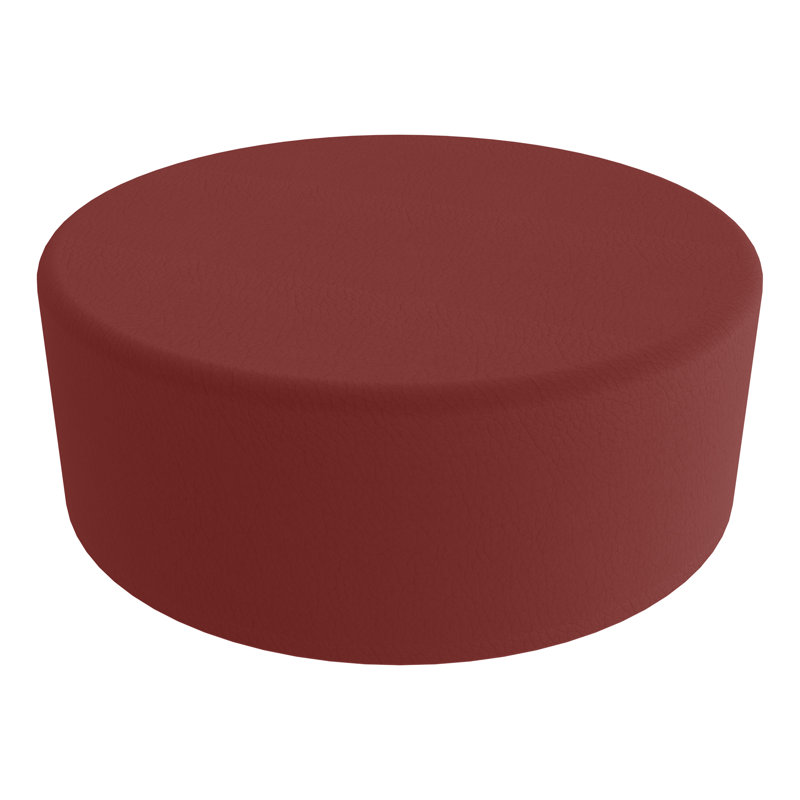 Learniture Structured Large Cylinder  Stool -Flexible Modular Collaborative Soft Seating For Office, Home, Lounge And School Classrooms With Durable Frame 1041N