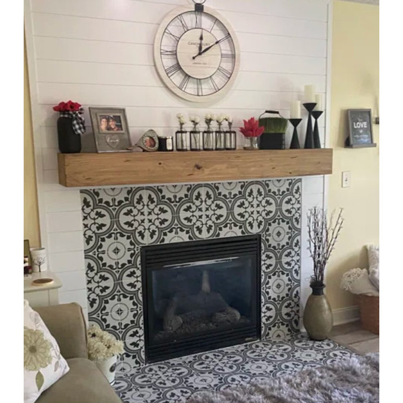 Millwood Pines Shiela Fireplace Shelf Mantel & Reviews | Wayfair