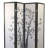 Prentice 70.5"H 4-Panel Solid Wood Folding Room Divider-1320430157