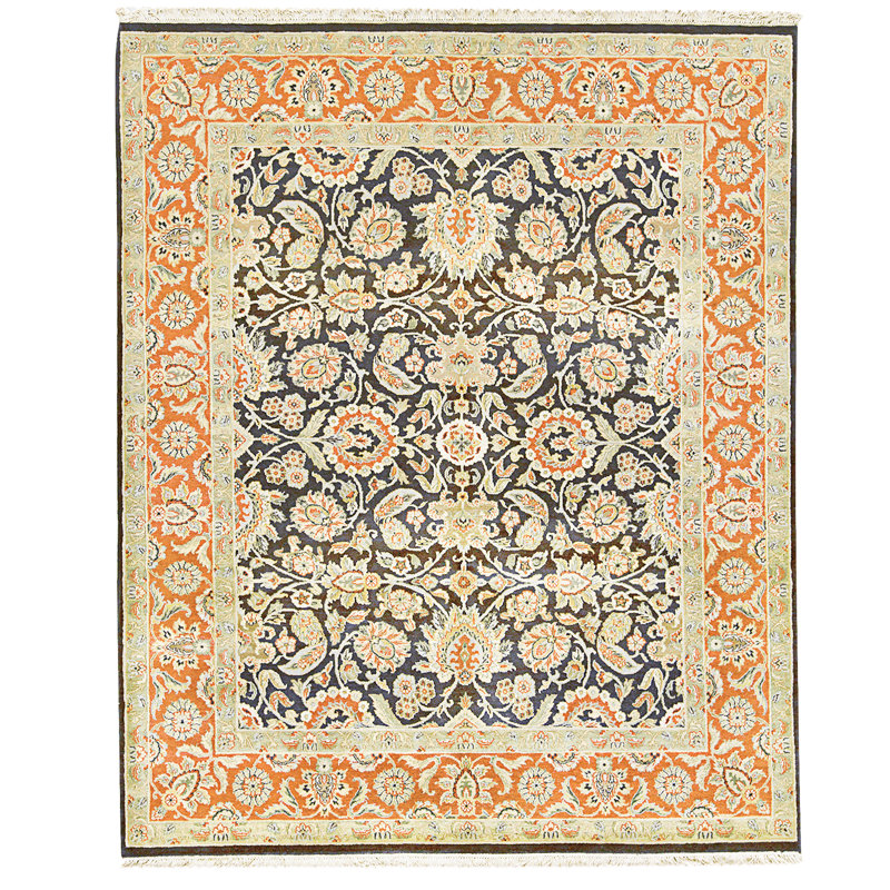 One-of-a-Kind 8'0" x 9'9" Hand Knotted Area Rug