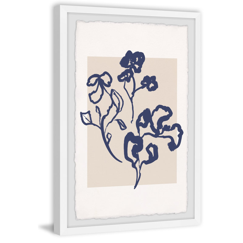 Flower Delight - Single Picture Frame Painting, 91cm H x 61cm W x 3.81cm D