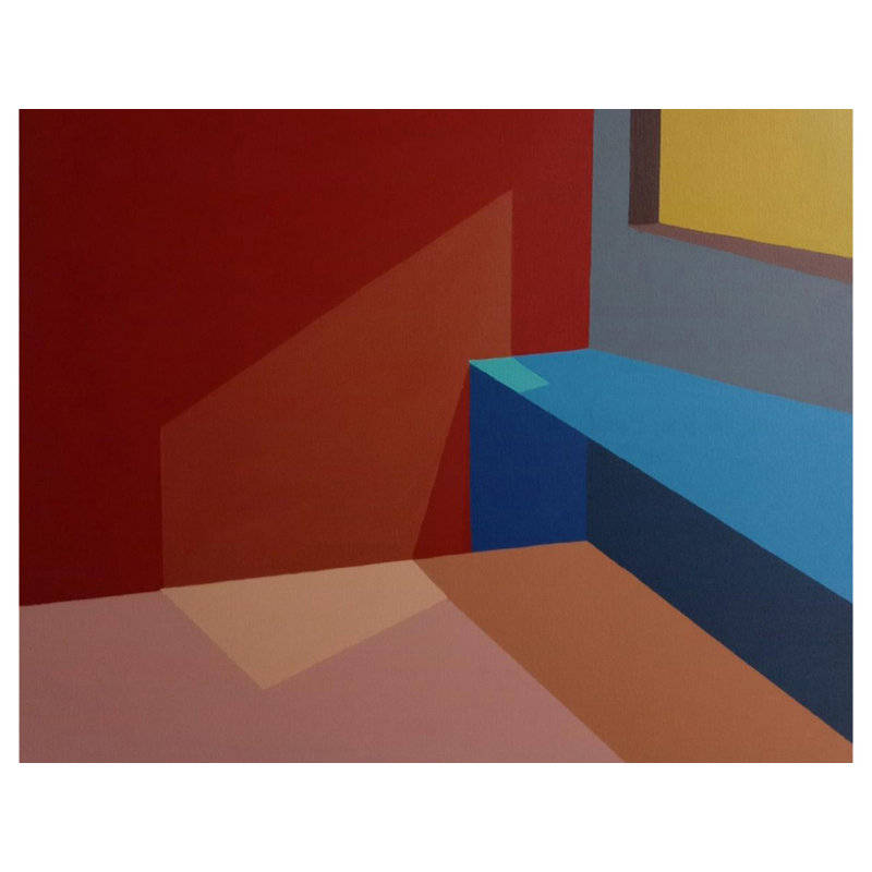 Espace libre sur toile | Peinture acrylique | Mahima Katiwal