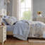 Ensemble de 7 pièces à motif floral grand format 7 pièces, beige / bleu-128367549
