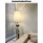 Light Luxury-Style Carbon Steel Plated & Linen Floor Lamp