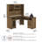 Ozro L-Shaped Executive Desk-1643402916