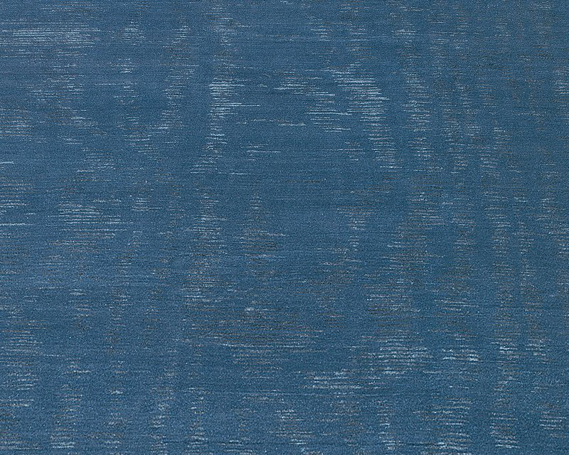 Moire Area Rug in Blue
