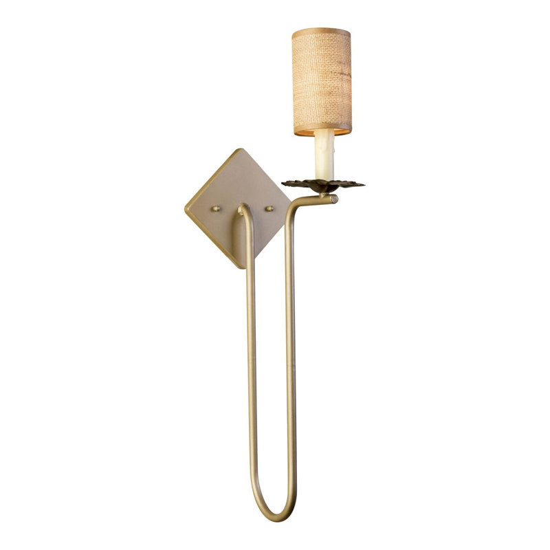 Long Loop Candle Wall Light