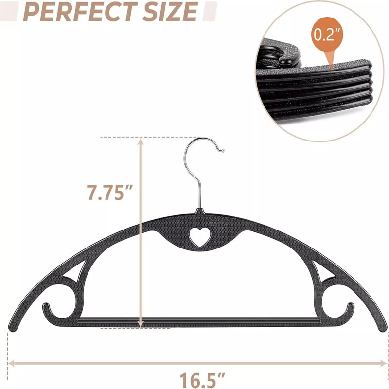 Cintre en plastique ABS, 50