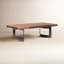 Table basse en bois massif Burnell-17838813
