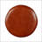 Caramel Faux Leather and Metal Backless Counter Stool