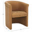 Fauteuil en cuir véritable de 25,5 po Sanon