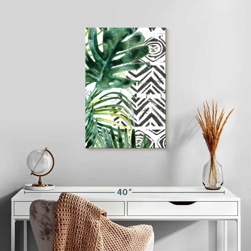 Harnek Palm Pattern II, 24" H x 16" W