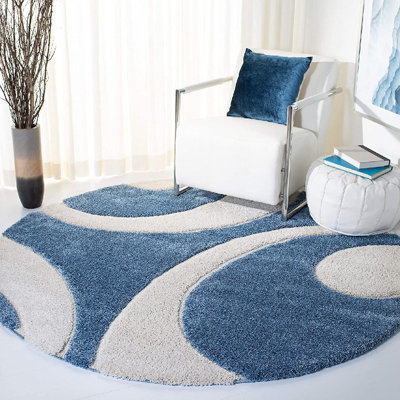 Kerio Shag Performance Abstract Rug