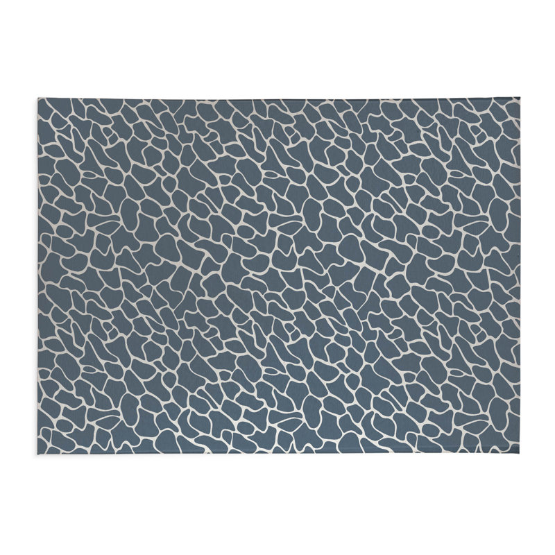 Patch Play Indoor Doormat, Blue, 60" W x 84" L