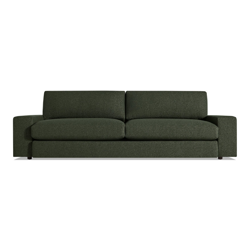 Esker Sofa, Kelso Blue 100% Polyester, 31" H x 98" W x 42" D