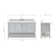 Magnolia Bath Vanity Rectangular Basin S061SCWRV