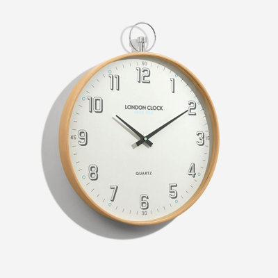 Solid Wood Wall Clock