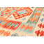 Tapis rouge en laine Kilim