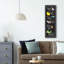  «Rhimes 1» par Erin Clark, art mural en verre acrylique, 16 po x 48 po-445603064