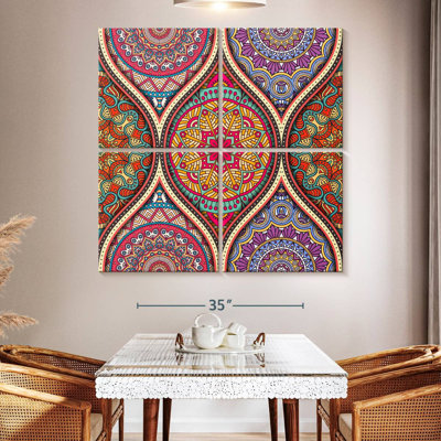 Kerner Ethnic Floral Ornament
