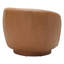Fauteuil demi-tonneau en cuir Marcy Geniue-2112316332-2089390769
