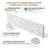 Replacement 21.25" Sidesplash In Calacatta Engineered Marble