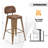 Upholstered Seat Stools with Metal Frame-658580189-658580177