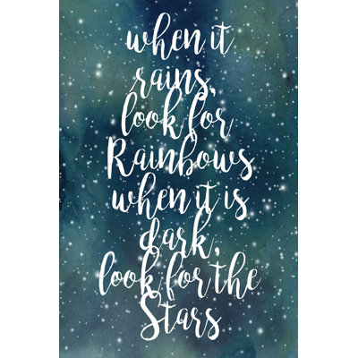 " Galaxy Quote I " by Grace Popp