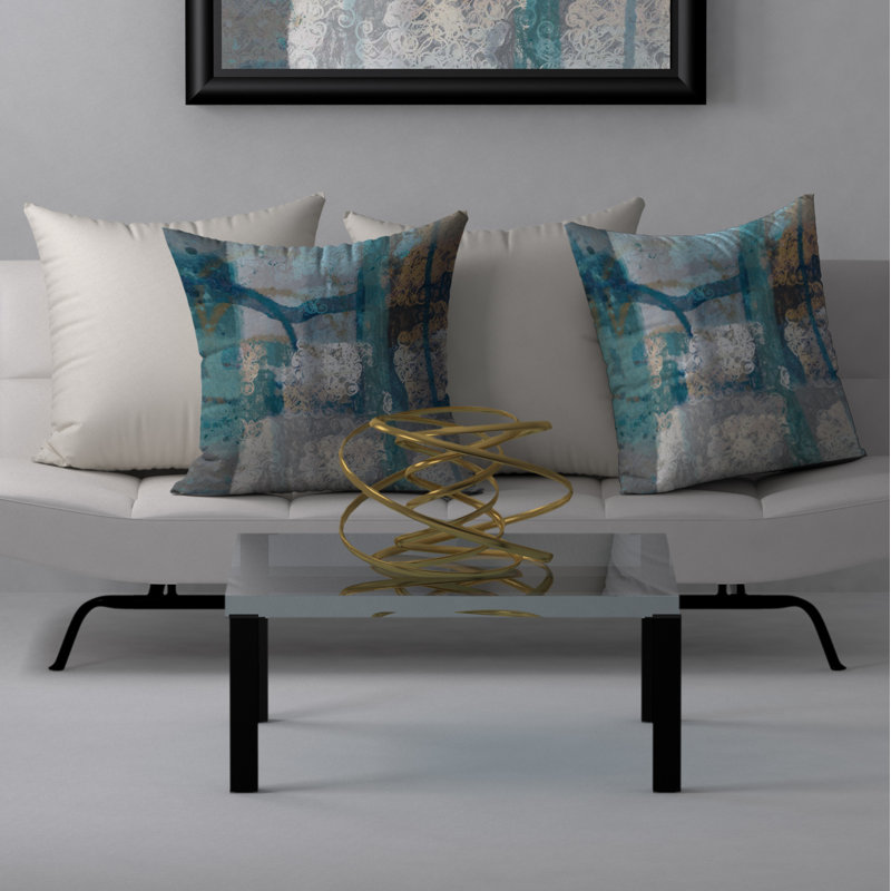 Housse de coussin carrée/insert, 24 po x 24 po