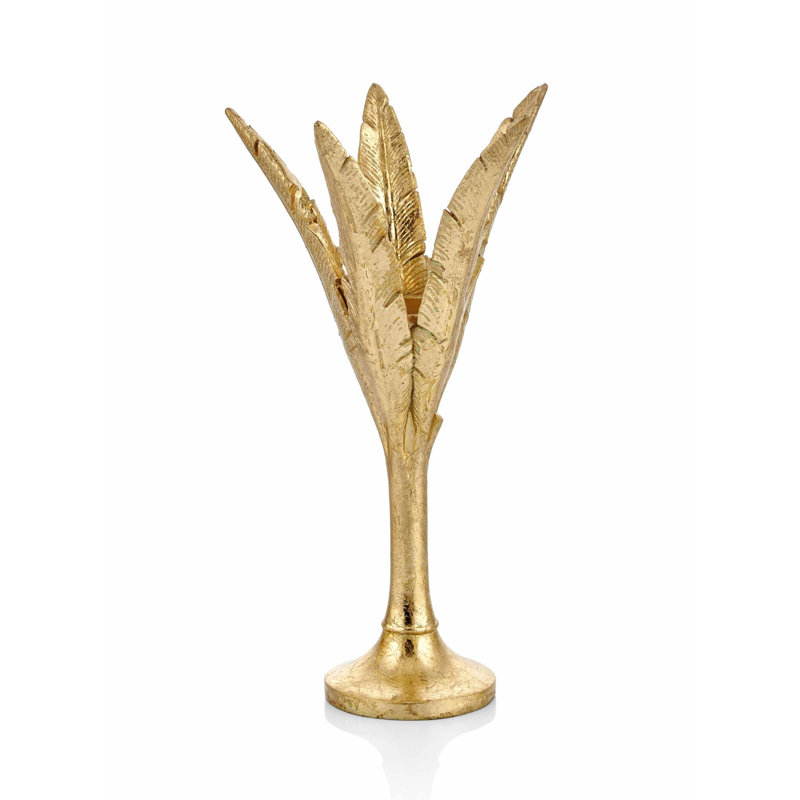 10.2'' H Plastic / Acrylic Tabletop Candlestick