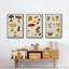 " Mushroom Species VI " 3 - Pieces-91891302-91891303