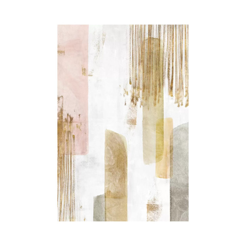 Band Of Gold II by Isabelle Z - Print on Canvas, Wrapped Canvas, 20.32 cm H x 30.48 cm W