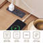Table d'appoint pour canapé, table de bout avec station de charge