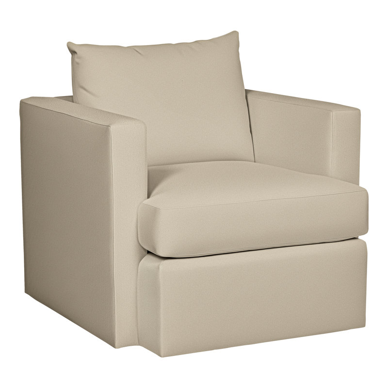 Chaise Emory 33,5 "American Bungalow, Polypropylène / oléfine Tuck