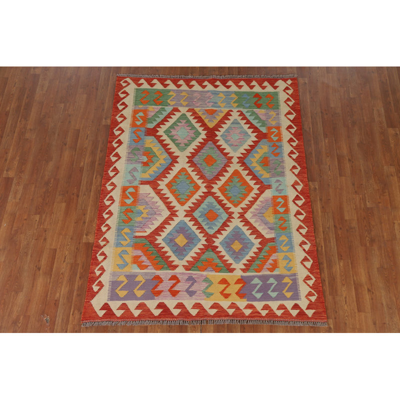 Tapis multicolore kilim 5 x 7