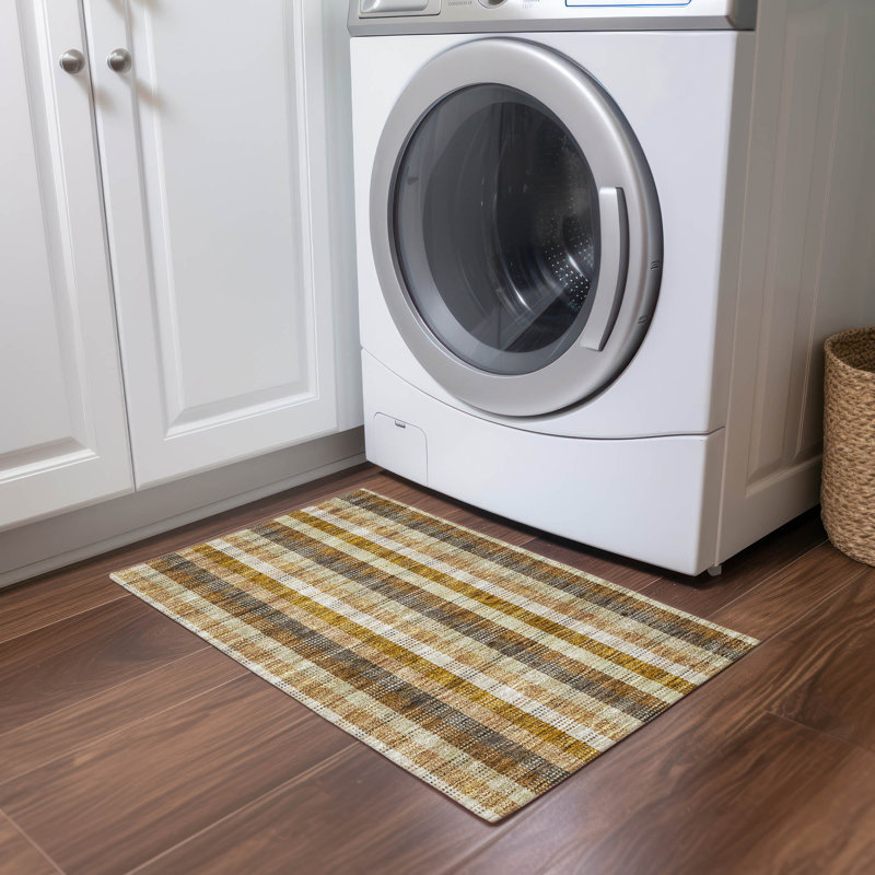  Chayden Area Rug with Non-Slip Backing, Rectangle 1'8" x 2'6"