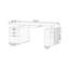 Bureau rectangulaire brun en bois massif avec 5 tiroirs-1489576121-1489576123