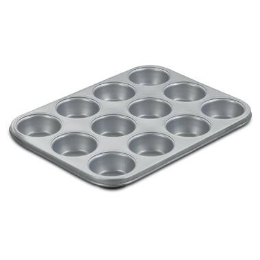 Chicago Metallic 5233128 Professional Non-Stick 3-Piece Round Cake Pan  Bakeware Set, Gray