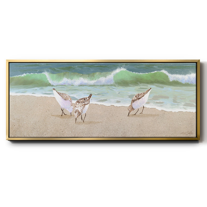 Beach Buddies - toile encadrée
