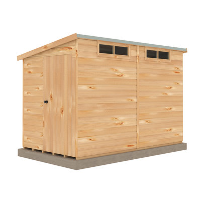 10 ft x 6 ft Pent Security Shed