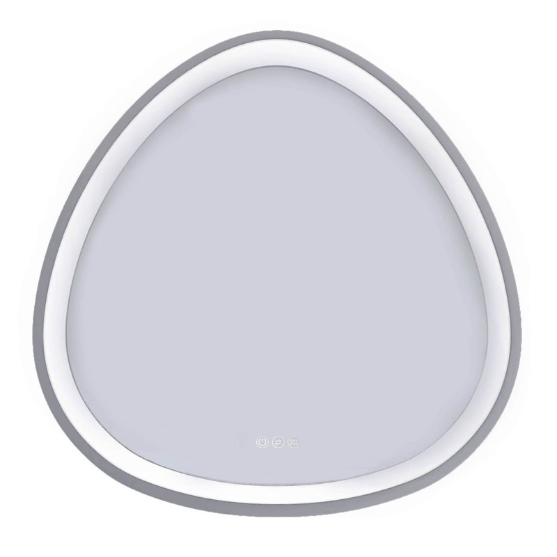 Miroir de salle de bain à DEL à intensité variable Fog