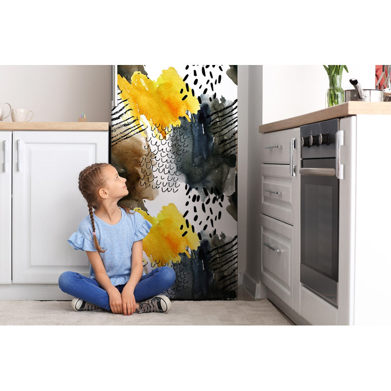 Abstract Door Decal
