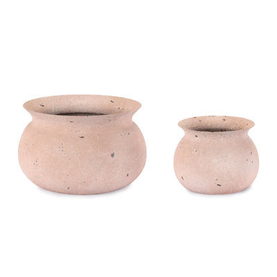 Distressed Rustic Iron Pot
