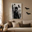 Art mural sur toile noir et blanc-244961833