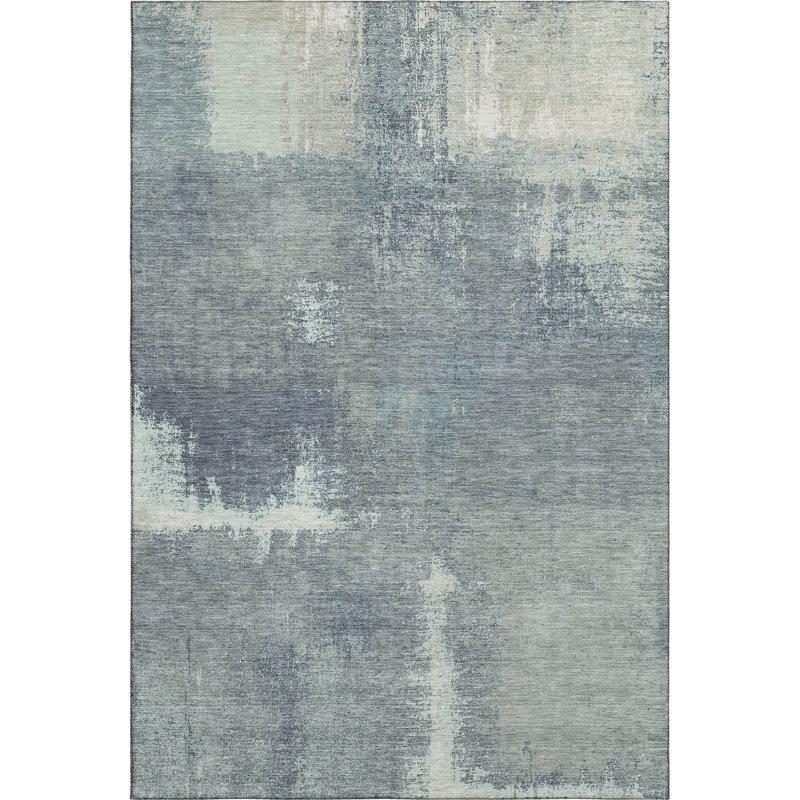 Premium Machine Washable Elize AMF1354 Modern Rug, Rectangle 9' x 12'