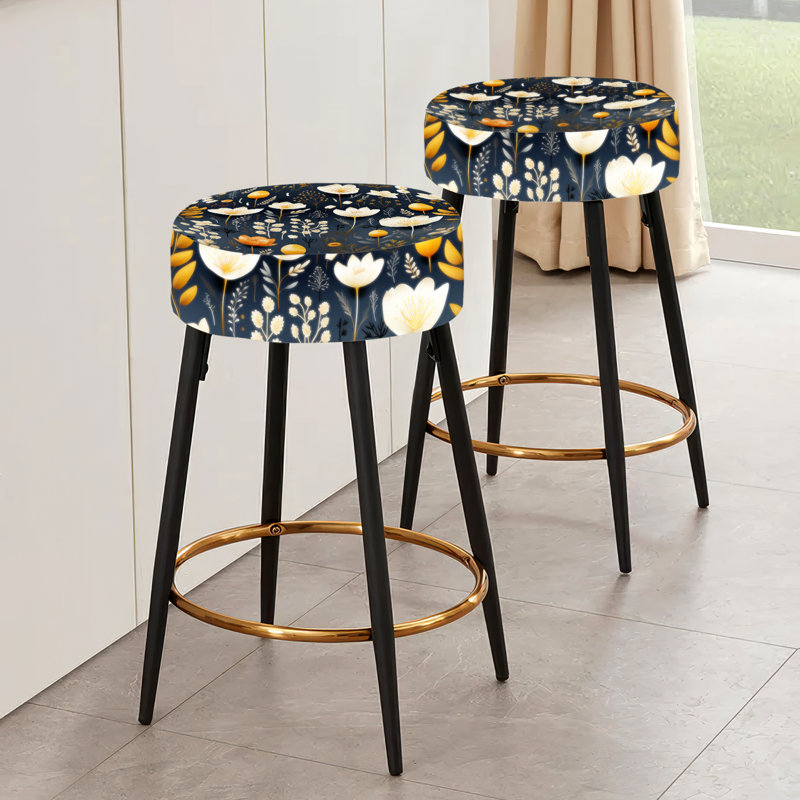 Ensemble de 2 tabourets de bar Woodland