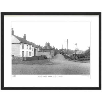 Oldcotes, Main Street C1965 - Single Picture Frame Print